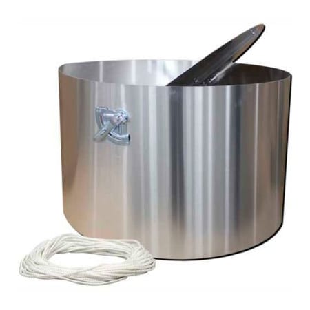 Envira-North Systems Ltd. 36 Inch Floor Operated Manual Damper With Flue EN900X0008